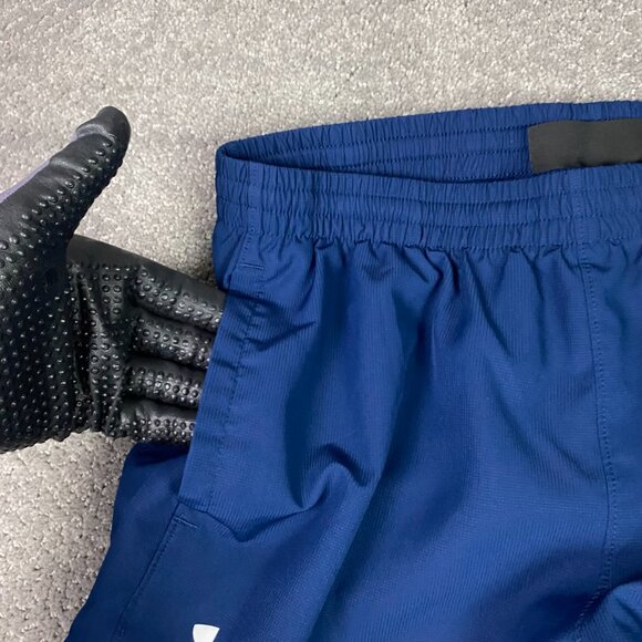 Under Armour Vital Woven Pants Men's Large Track Running Gym Windbreaker Blue - Picture 3 of 15